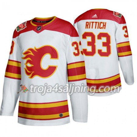 Calgary Flames tröja David Rittich 33 Adidas 2019 Heritage Classic Vit Authentic - NHL Tröjor Herr Calgary Flames tröja David Rittich 33 Adidas 2019 Heritage Classic Vit Authentic - NHL Tröjor Herr